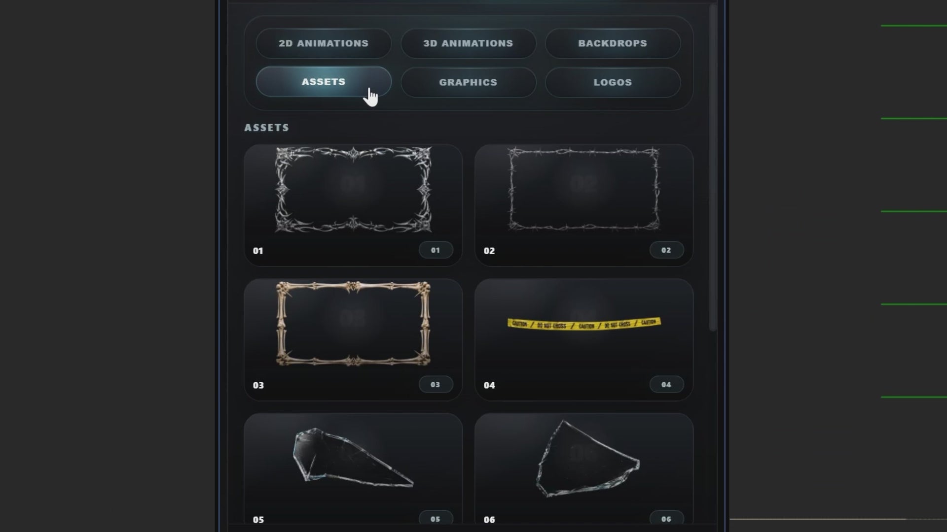 3D Title Engine